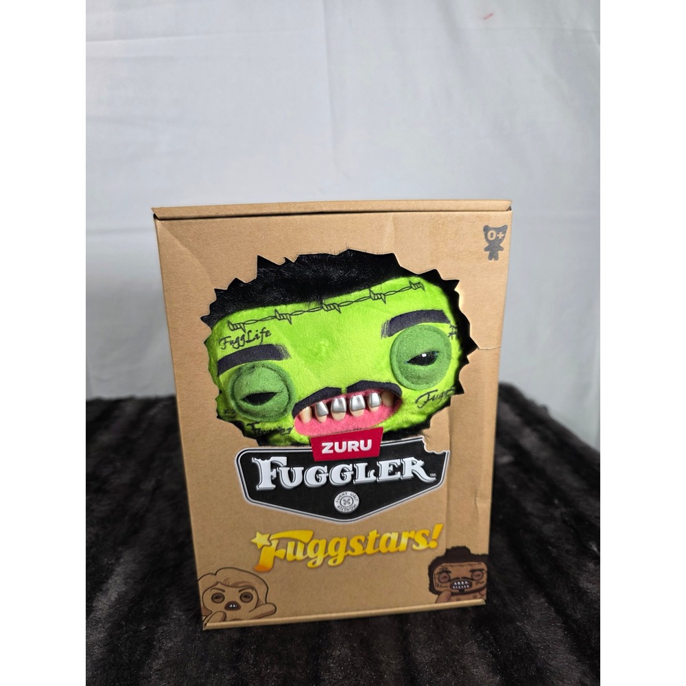 Fuggler Fuggstars Rhymer McSlimer Plush Monster Post Malone NIB